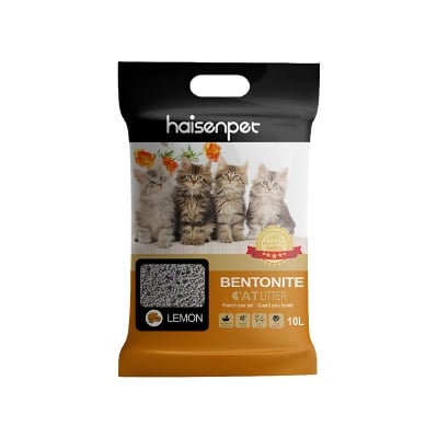 Picture of Haisenpet 10L Bentonite Cat Litter Lemon Flavor, Made in China