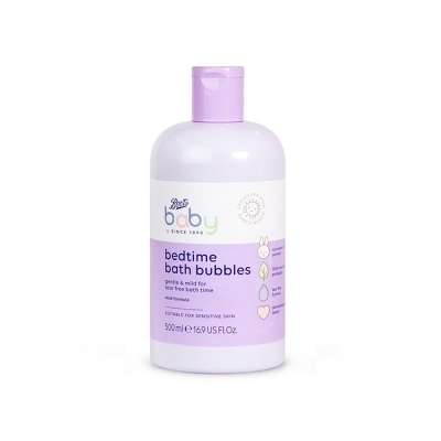 Picture of Boots Baby Bath bubbles 500ml, Made in UK