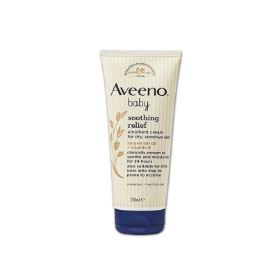 Picture of Aveeno Baby Soothing Relief Emollient Cream - 200ml, Made in UK