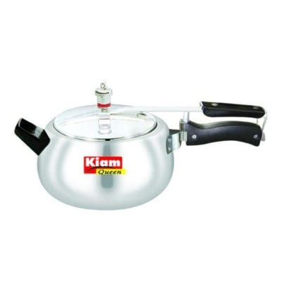 Picture of Kiam Queen Pressure Cooker-(White) IB 5.5Ltr