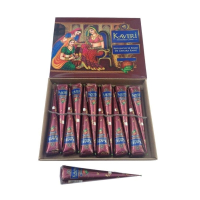 Picture of Kaveri Mehendi Cone (2-Piece) Natural Mehendi