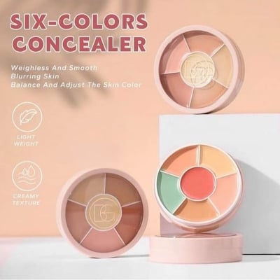 Picture of Beauty glaze Softly 6 Colors Concealer Palette – 401- 402