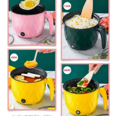 Picture of Double Layer Electric Cooker 1.5L Non-stick Pan Electric Cooking Machine Home 1-2 People Multifunction Hot Pot