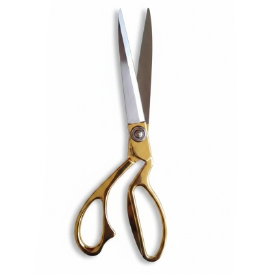 Picture of Golden Handle Stainless Steel Tailor Scissors-Medium(9.5 Inch)