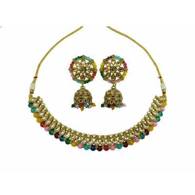 Picture of Matte finish premium quality combo Indian Set for women/girl/lady Din
