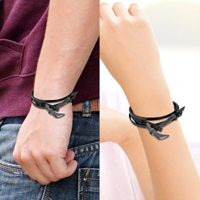 Picture of bracelet for Men fashion  leather friendship bracelets for Man
