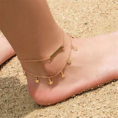 Picture of Simple Star Payel Jewelry Anklet accessories for women