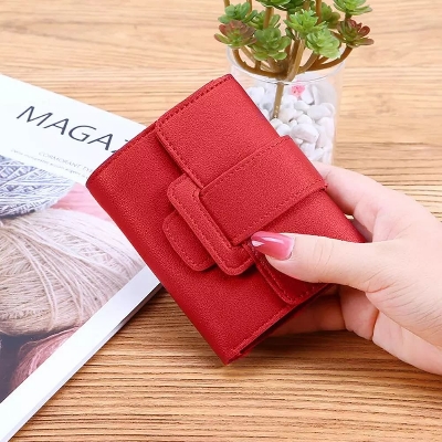 Picture of Women's PU Leather Fashion Korean purse/wallet for Girls