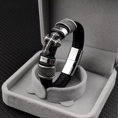 Picture of High Quality Magnetic Buckle Bracelet for Men
