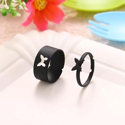 Picture of Unique Couple Lover Finger Rings Men And Women