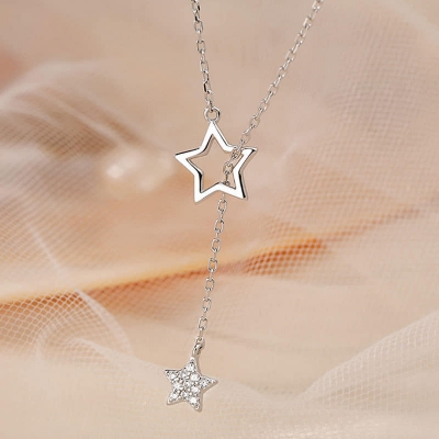 Picture of Refined Taste - Vintage Pearl Necklaces Women Elegant Charm French Romantic Style Clavicle Chain - Durabilty Assured - Elite Expression