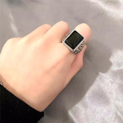 Picture of Athleisure - Avant Grade - Premium Quality - Multicolor Finger Ring for Men - Modern - Choice Expression - Designed - Urban Vibes