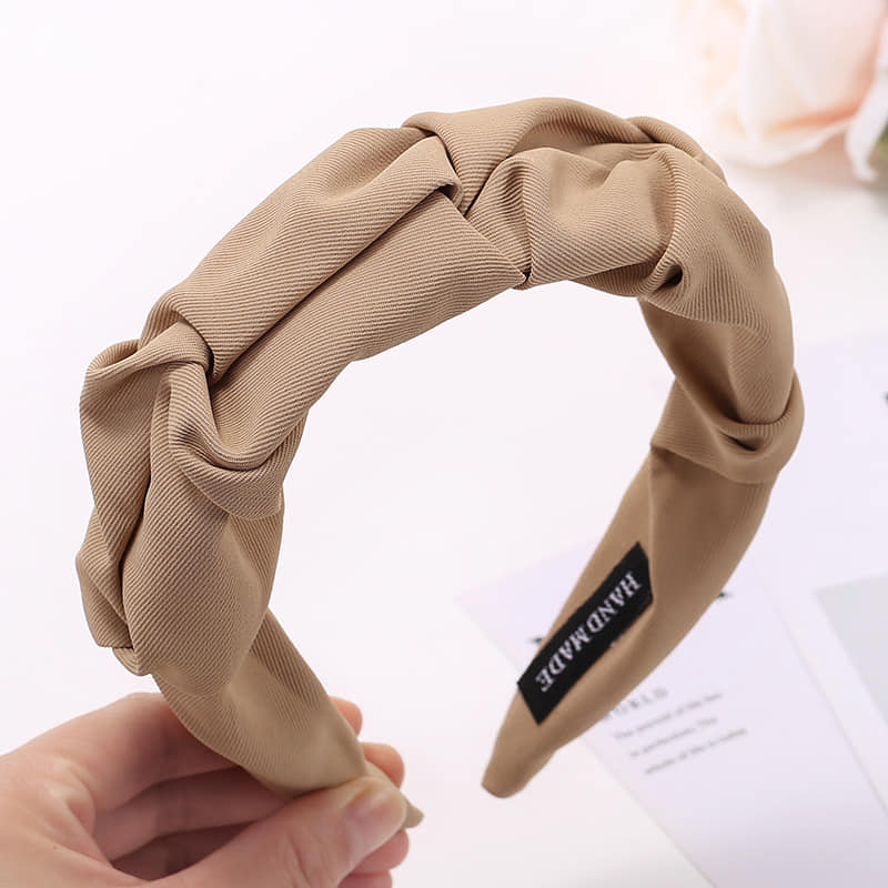 Picture of Cute French  Brown  Colour Headband Hair Bands For Women