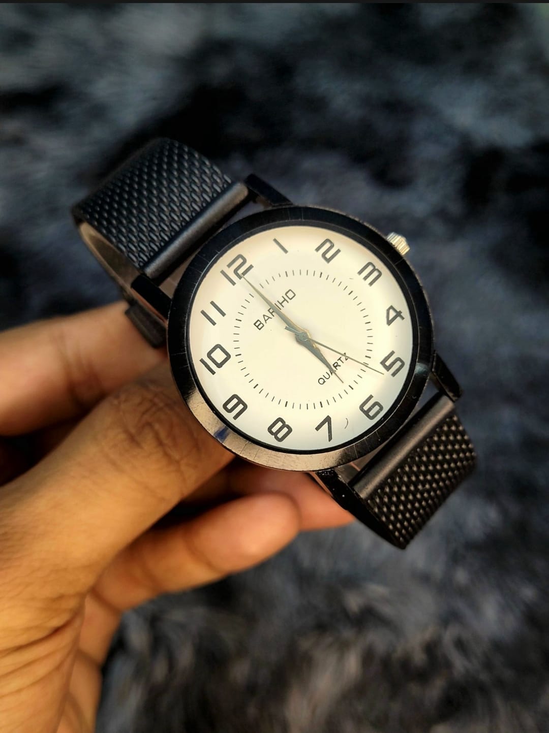 Picture of Black Belt Ladies Fashionable Wrist Watch