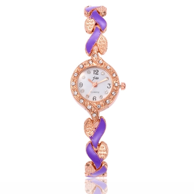 Picture of Luxury Stainless Steel  Stylish  Watch For Girls Women New