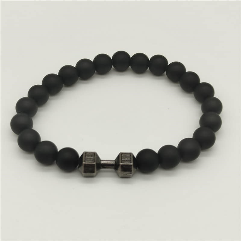 Picture of Stylish - Modern Vibe - Superb Quality - New Tide Male Fitness Dumbbell Sports Bracelet for Men - Trend and Needful - Well Inspired & Crafted