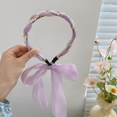 Picture of Korean Style Hair Tie Headband Hair Band Head Band Accessories   For Women /Girls