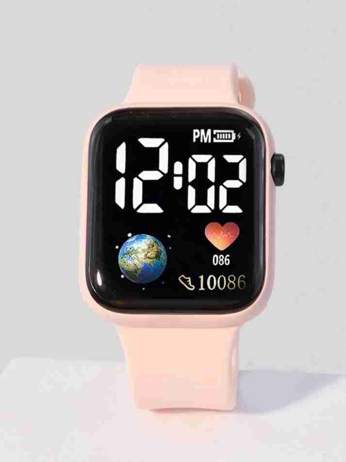 Picture of Squares Colourful Belt Watch  for Women without breslet