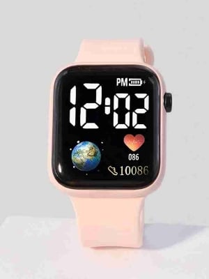 Picture of Squares Colourful Belt Watch  for Women without breslet
