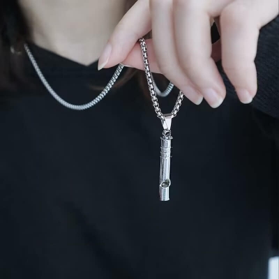 Picture of New Stylish Fashion Jewellery  Stainless Steel Chain Necklace For Men