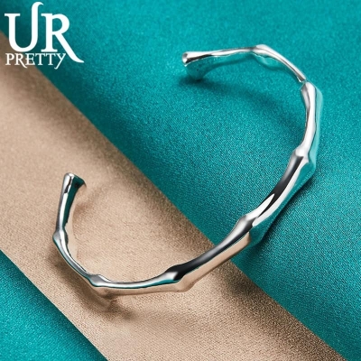 Picture of Trend Stainless Steel Bamboo Joint Bracelet Men Women Fashion Jewelry