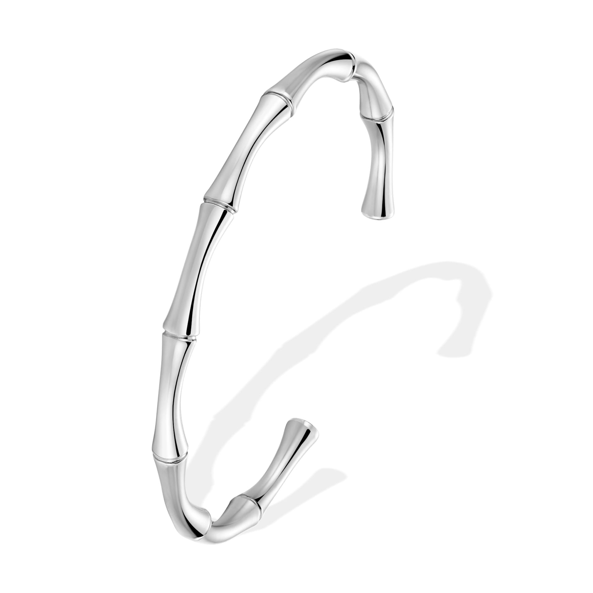 Picture of Trend Stainless Steel Bamboo Joint Bracelet Men Women Fashion Jewelry