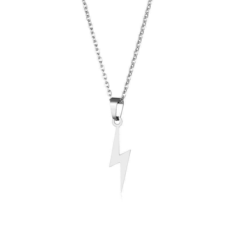 Picture of Silver Pendant Necklace Chain  for Men