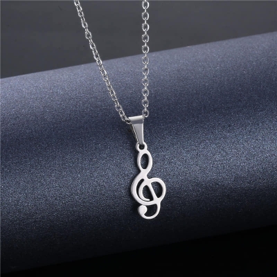 Picture of Men Lightning Bolts  Pendants Silver Color Stainless Steel Link Chain Fashion Jewelry Chain For Men