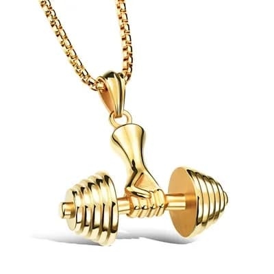 Picture of New Golden Color Metal Chain for Men