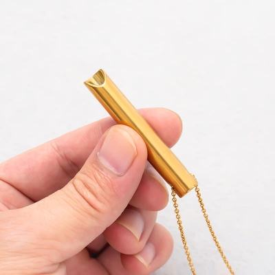 Picture of Pendant Necklace For Men Women Stainless Steel Chain Necklace