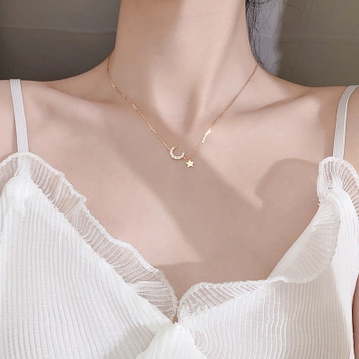 Picture of Korean  Women Bangle Smooth Long-lasting Women Necklace Chain  for Women