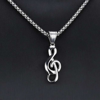 Picture of Pendant Necklace for Boy Male Stainless Steel Fashion Necklace
