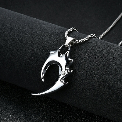 Picture of Geometry Stainless Steel Fashion Necklace For Men