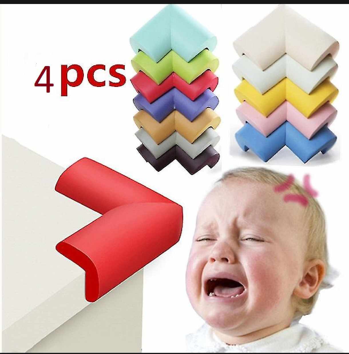 Picture of Hemico Protector Children Furniture Corners Child Safety Table Corner ProtectorHemico Protector Children Furniture Corners Child Safety Table Corner Protector