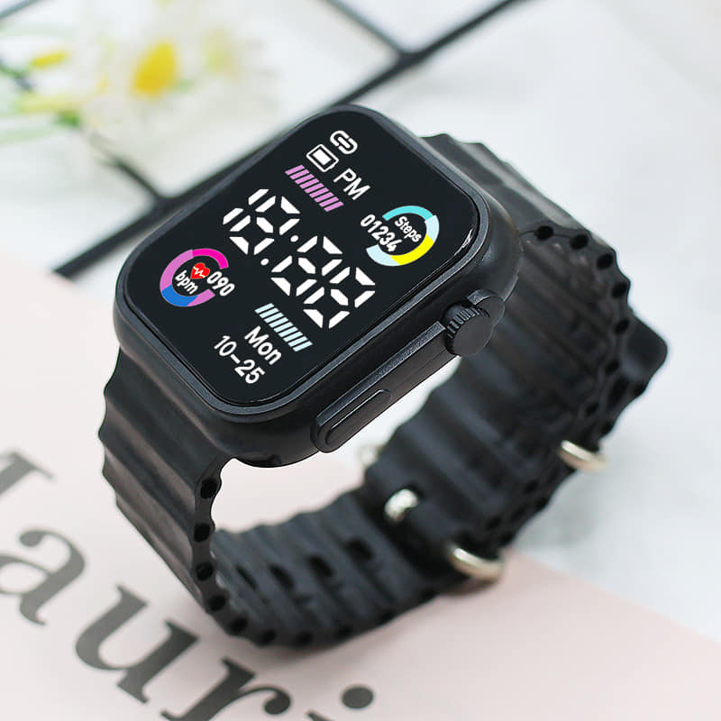 Picture of Simple Non-smart Electronic Watch For Students' Exams Watch For Man