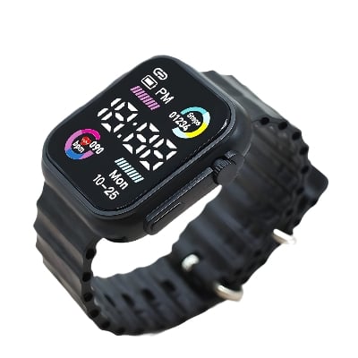 Picture of Simple Non-smart Electronic Watch For Students' Exams Watch For Man