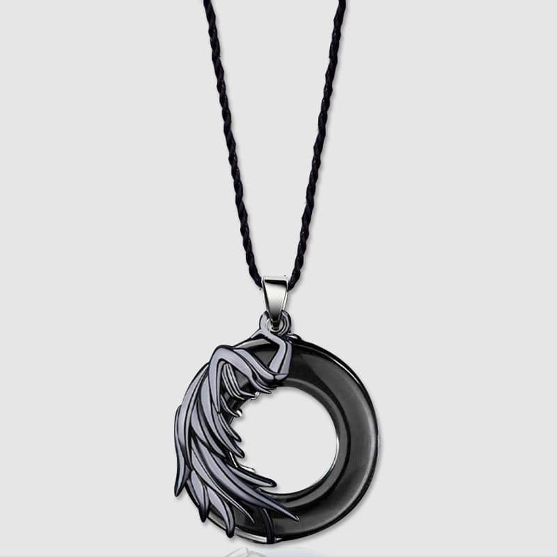Picture of Punk Round Stylish  Men Pendant Necklaces Metal Cool Leather Chain Pendant -Unique Desing Pendant Chain For Men's-Chain For Men-Men's Pendant