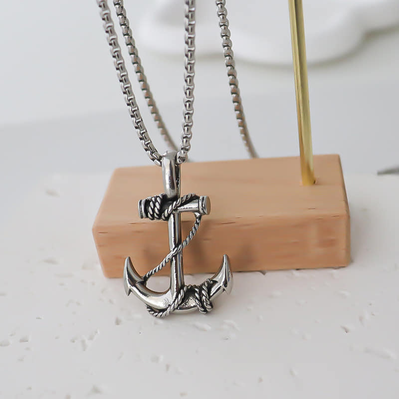 Picture of Stylish Addition - Fashion New Pendant Necklace Men Punk Trendy Simple Stainless Steel Chain Jewellery Gift - Modern - Choice Expression