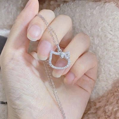 Picture of New Cute Hello Kitty Necklace Chain For Women