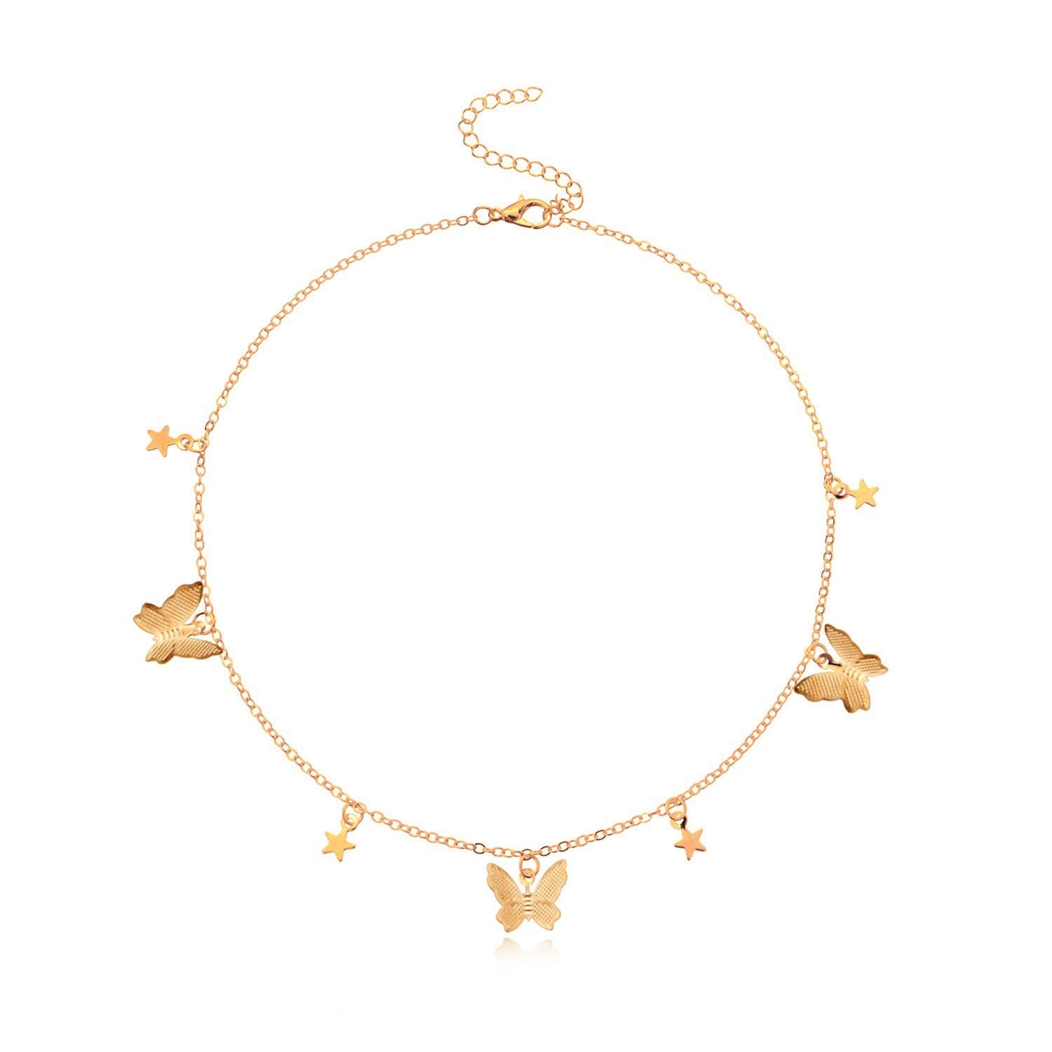 Picture of New Butterfly Choker Necklaces Chain For Women