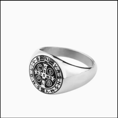 Picture of ​Stainless Steel Men Finger Ring Ring for Men