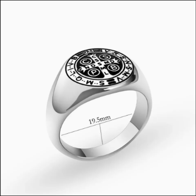 Picture of ​Stainless Steel Men Finger Ring Ring for Men
