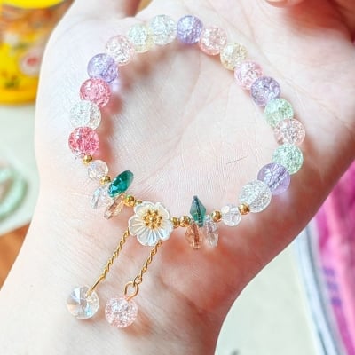 Picture of Mystic Floral Sparkle Bracelet For Women and Girls