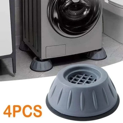 Picture of 4 Pcs Anti-Slip Foot Pad Washing Machine Rubber Pads Anti Vibration Washer Dryer Feet Pad with different types