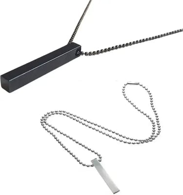 Picture of New Black Color Chain Locket for Men