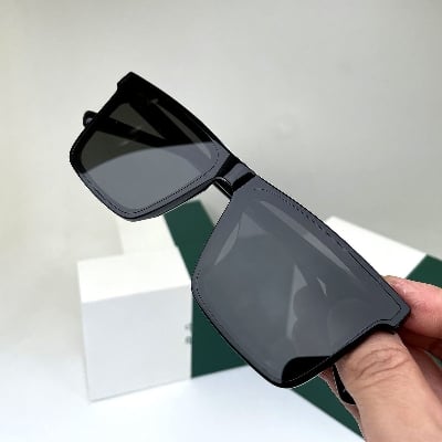 Picture of Standard Frame Sunglasses Men Women Vintage Square Sun Glasses Brand Designer Concave Mirror Black Eyewear Shades