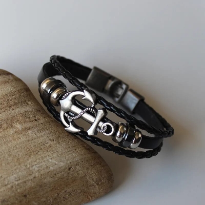Picture of Leather Bracelets for Men and Boys