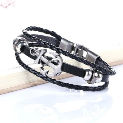 Picture of Leather Bracelets for Men and Boys