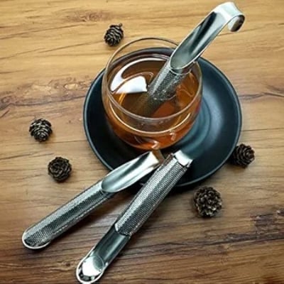 Picture of Green Tea Strainer Stainless Steel Tea Infuser Hanging Pipe Design