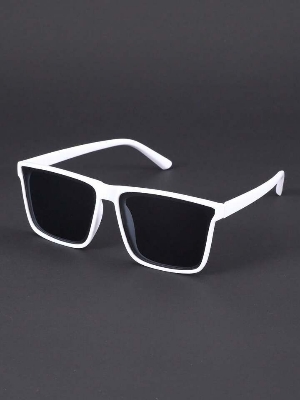 Picture of New Trendy Look Very Stylish White Sunglass for Men